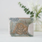 Rare Orangutan Limited Edition Briefkaart (Staand voorkant)