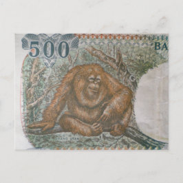 Rare Orangutan Limited Edition Briefkaart