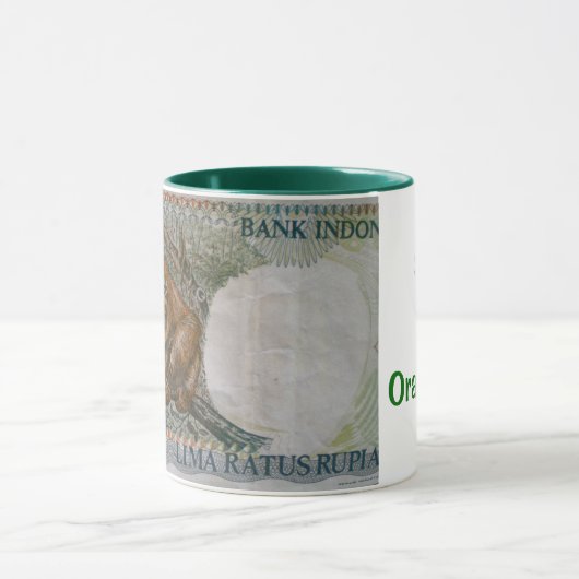 Rare Orangutan Mok (Midden)