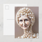 Rare Parel Oma Briefkaart (Voorkant / Achterkant)