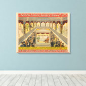 Rare & prachtige bovennatuurlijke illusies in hal canvas afdruk (Insitu (Houten vloer))