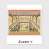 Rare & prachtige bovennatuurlijke illusies in hal sticker (Vel)