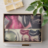  rare pulp sci-fi meisjes tissuepapier (Geschenk)