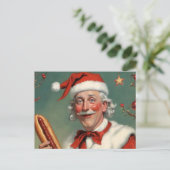 Rare Sinterklaas met Hot Dog Briefkaart (Staand voorkant)