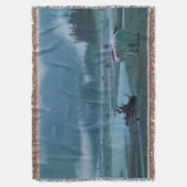 Rare Spirit Beer en Misty River Wildlife Scene Deken (Voorkant Verticaal)