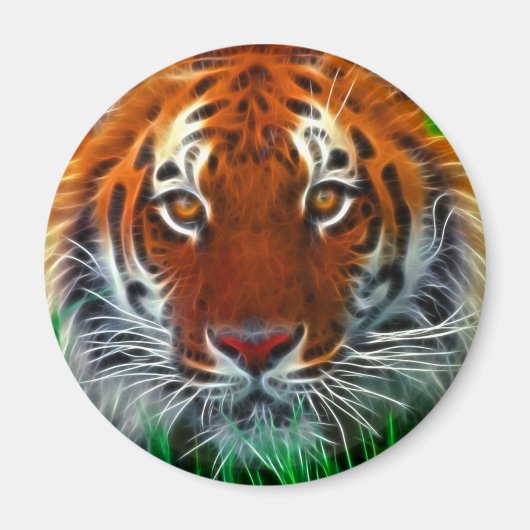 Rare Sumatran Tiger uit Indonesië Magneet (Voorkant)