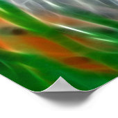 Rare Sumatran Tiger uit Indonesië Poster (Hoek)