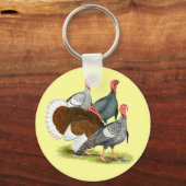 Rare Turkey Kwartet Sleutelhanger (Voorkant)