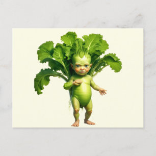 Rare Vegetable Baby Briefkaart