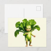 Rare Vegetable Baby Briefkaart (Voorkant / Achterkant)