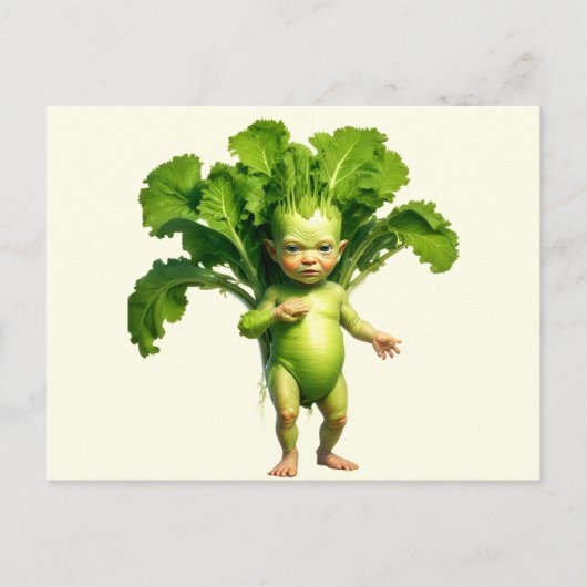 Rare Vegetable Baby Briefkaart (Voorkant)