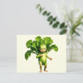 Rare Vegetable Baby Briefkaart (Staand voorkant)