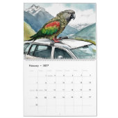 Rare vogels kunstkalender kalender (Feb 2027)