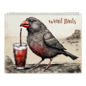 Rare vogels kunstkalender kalender (Hoes)