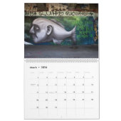 Rare Wezens Graffiti 2024 Kalender (Mar 2026)