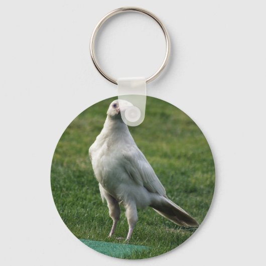 Rare White Raven Gifts Sleutelhanger (Voorkant)