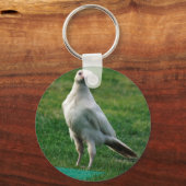 Rare White Raven Gifts Sleutelhanger (Voorkant)