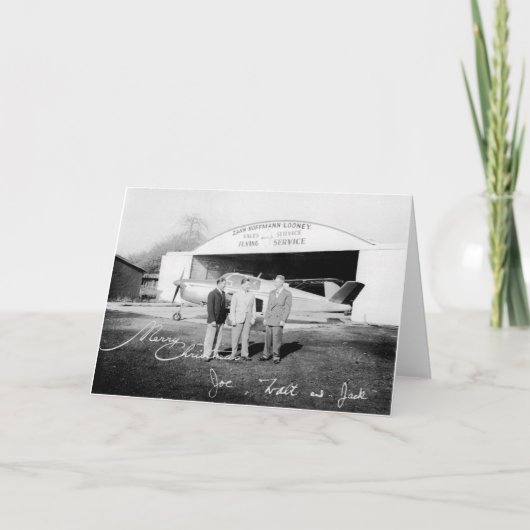 Rare Zahns Airport Kaart kerst (Voorkant)