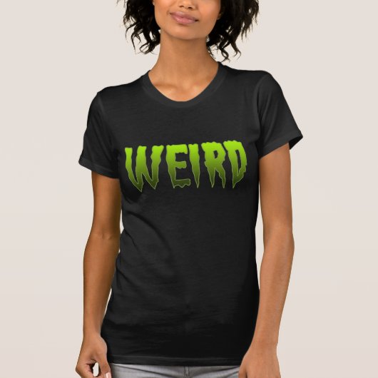 Rare zombie Halloween gotische enge T-shirt (Voorkant)