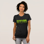 Rare zombie Halloween gotische enge T-shirt (Voorkant volledig)