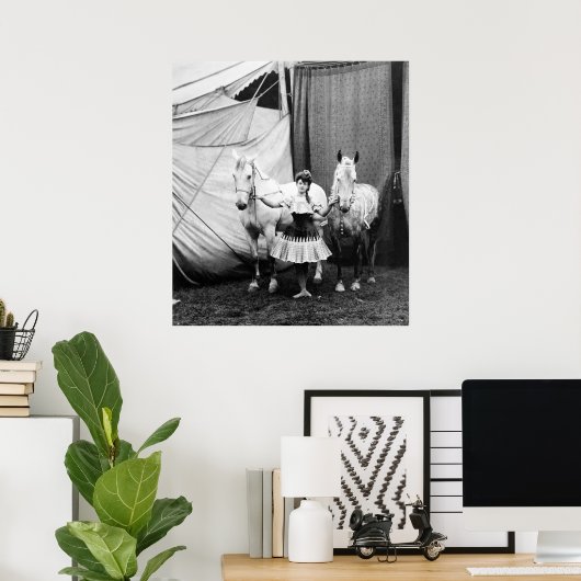 Rareback Girl: 1904 Poster (Thuiskantoor)