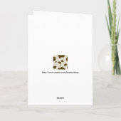 RAREdos geïrriteerde cartoon Bedankkaart (Achterkant)