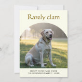 Rarely Christmas Candle Glow | Warm Pet Christmas Feestdagenkaart (Voorkant)