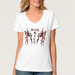 RaRick Dames Wit V-Shirt T-shirt