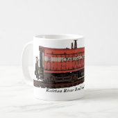 Raritan Railroad Switcher Koffiemok (Voorkant links)