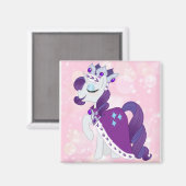 Rarity Princess Platinum Magnet (Voorkant / Achterkant)