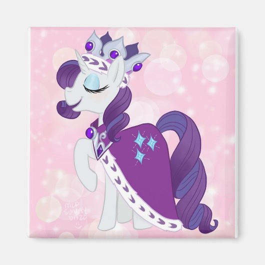 Rarity Princess Platinum Magnet (Voorkant)