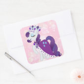 Rarity Princess Platinum Square Stickers (Envelop)
