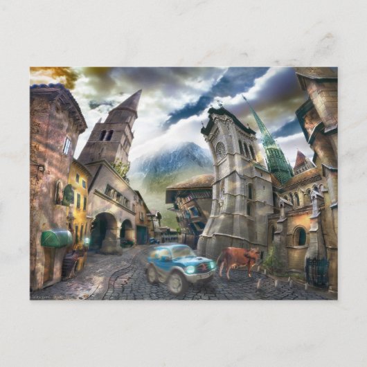 Raro Pueblo Briefkaart (Voorkant)