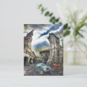 Raro Pueblo (fragment) - Briefkaart (Staand voorkant)