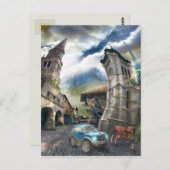 Raro Pueblo (fragment) - Briefkaart (Voorkant / Achterkant)