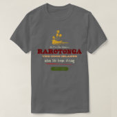 Rarotonga De Cookeilanden TShirt (Design voorkant)