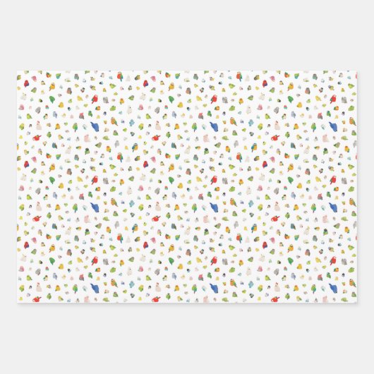 Ras Bird Loafs Variety Inpakpapier Vel (Voorkant)