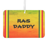 RAS DADDY | Rood Geel Groen Verloop Grunge Luchtverfrisser (Achterkant)