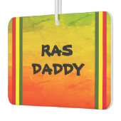 RAS DADDY | Rood Geel Groen Verloop Grunge Luchtverfrisser (Links)