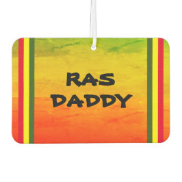 RAS DADDY | Rood Geel Groen Verloop Grunge Luchtverfrisser