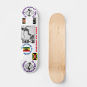 RAS GABRE BECKFORD JMT 7 3/4-inch skateboard Deck (Voorkant)