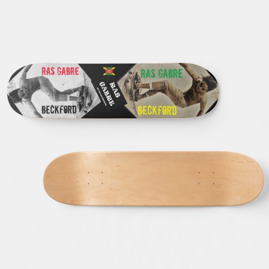 RAS GABRE BECKFORD JMT Skateboard (Horizontaal)