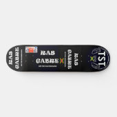 RAS GABRE BECKFORD JMT Skateboard (Horizontaal)