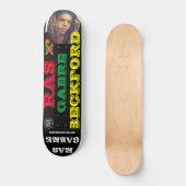 RAS GABRE BECKFORD JMT Skateboard (Voorkant)