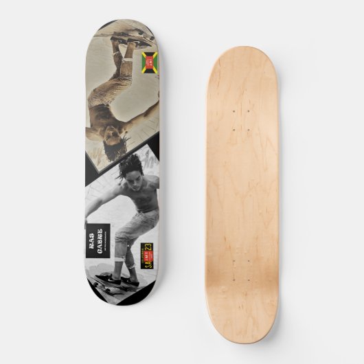 RAS GABRE BECKFORD JMT Skateboard (Voorkant)
