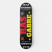 RAS GABRE BECKFORD JMT Skateboard (Voorkant)
