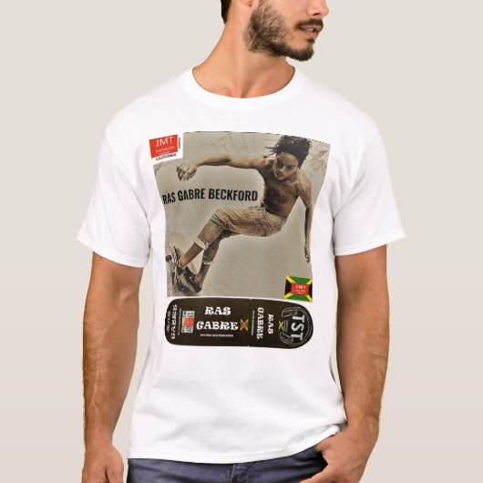 RAS GABRE BECKFORD JMT T-Shirt (Voorkant)
