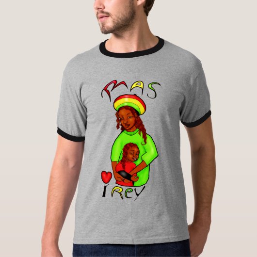 Ras Irey T-shirt (Voorkant)