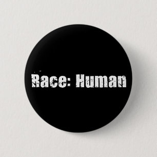 Ras: menselijk ronde button 5,7 cm