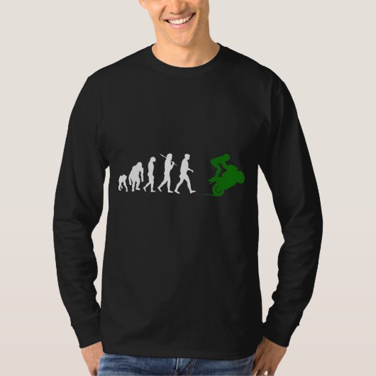 Ras met GP-motorrijwielen T-shirt (Voorkant)